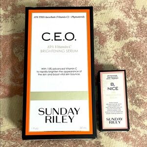 Sunday Riley C.E.O. and B. Nice Serum (FREE)